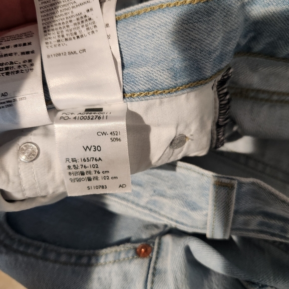 Levis Womens Low Pro Straight Jeans Womens Size 30 - Picture 8 of 8